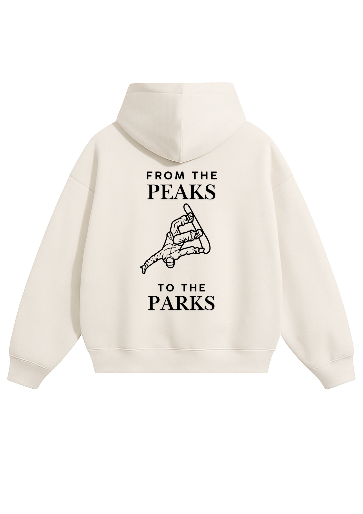 FROM THE PEAKS - Oversized Hoodie