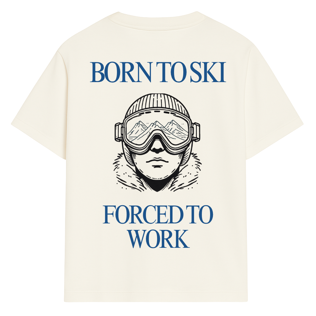 BORN TO SKI - Tee