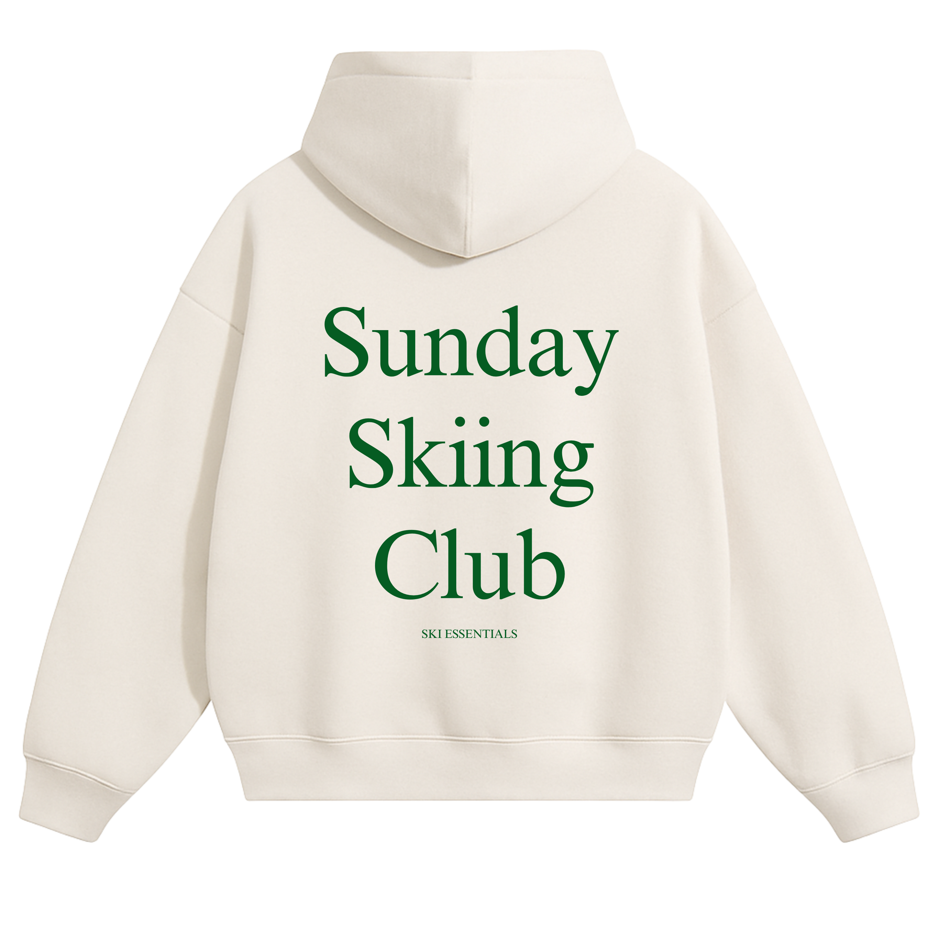 SUNDAY SKIING - Oversized Hoodie