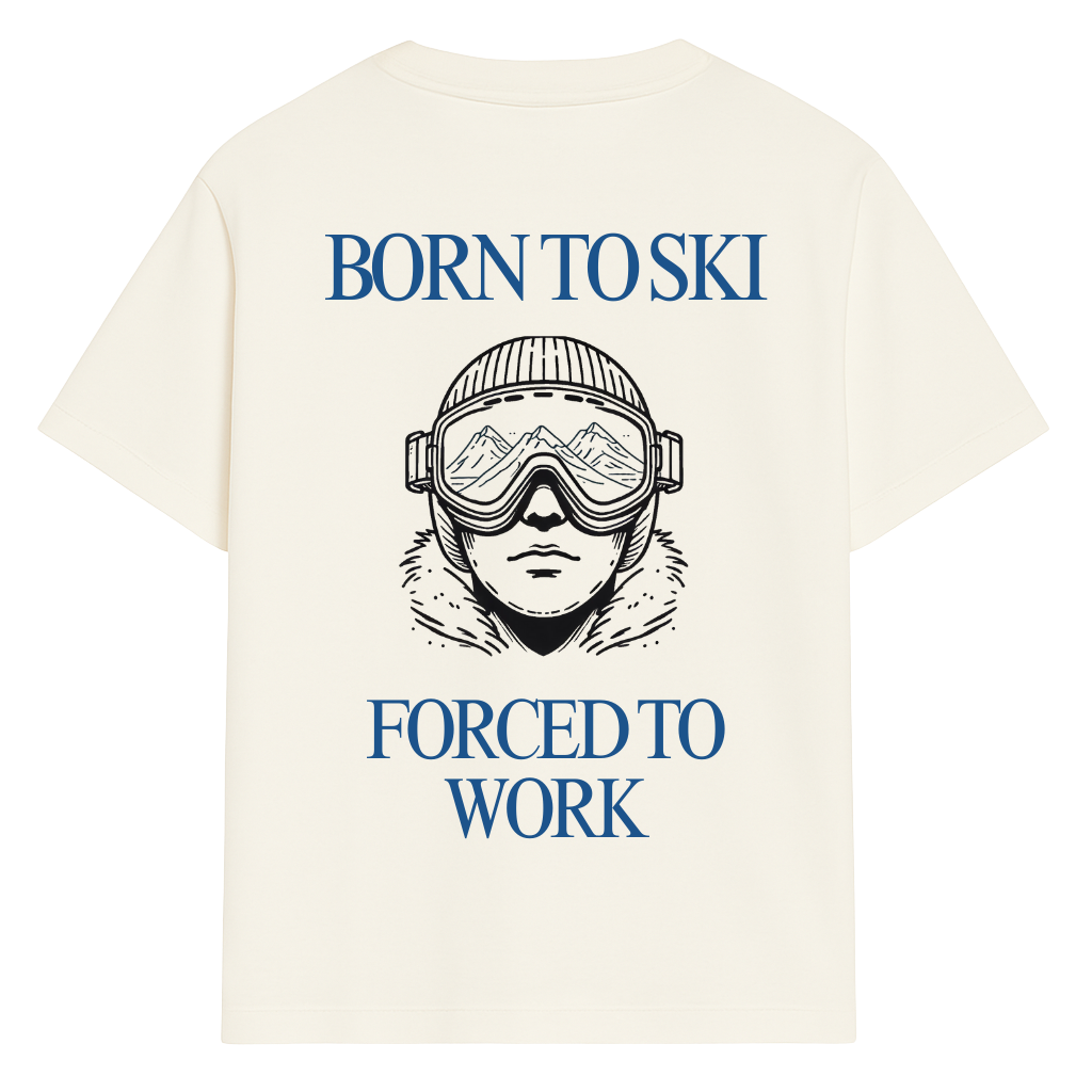 BORN TO SKI - Tee
