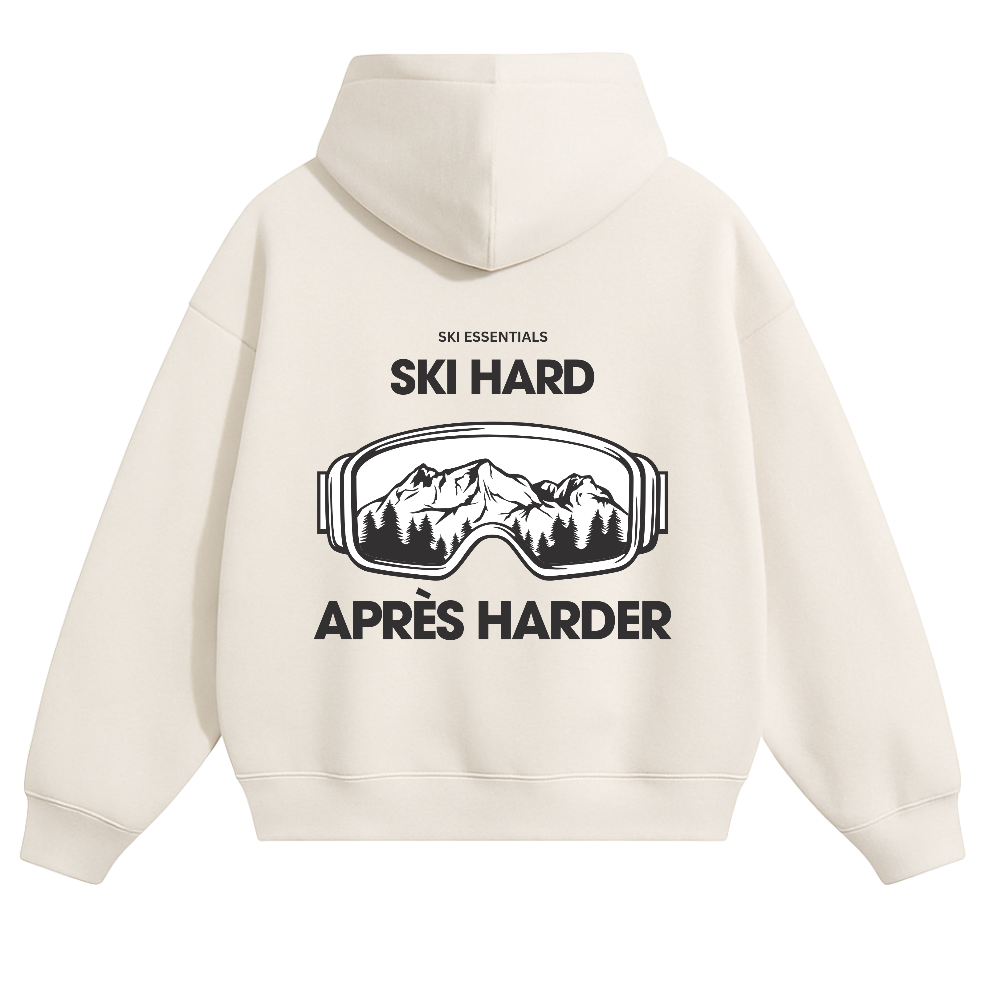 SKI HARD - Oversized Hoodie