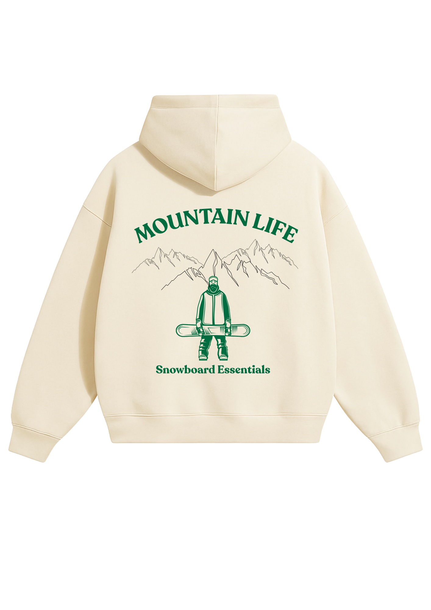 MOUNTAIN LIFE - Oversized Hoodie
