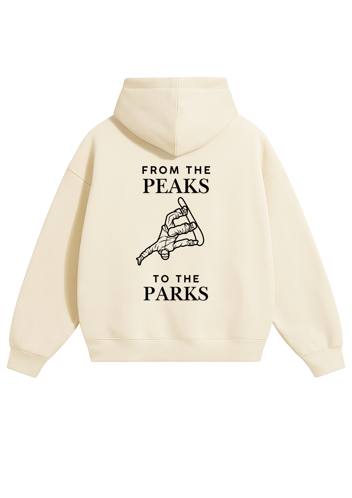 FROM THE PEAKS - Oversized Hoodie