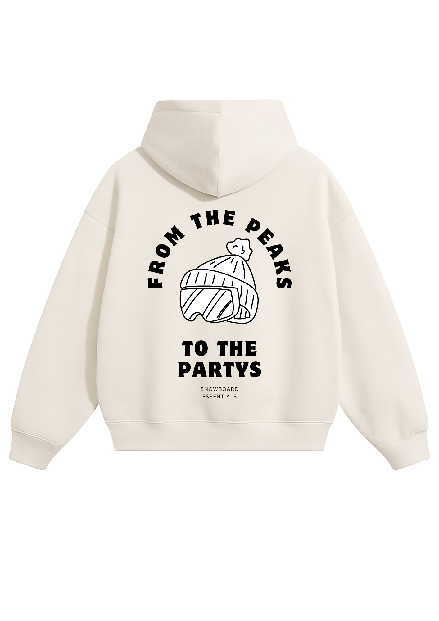 PEAKS TO PARTYS - Oversized Hoodie