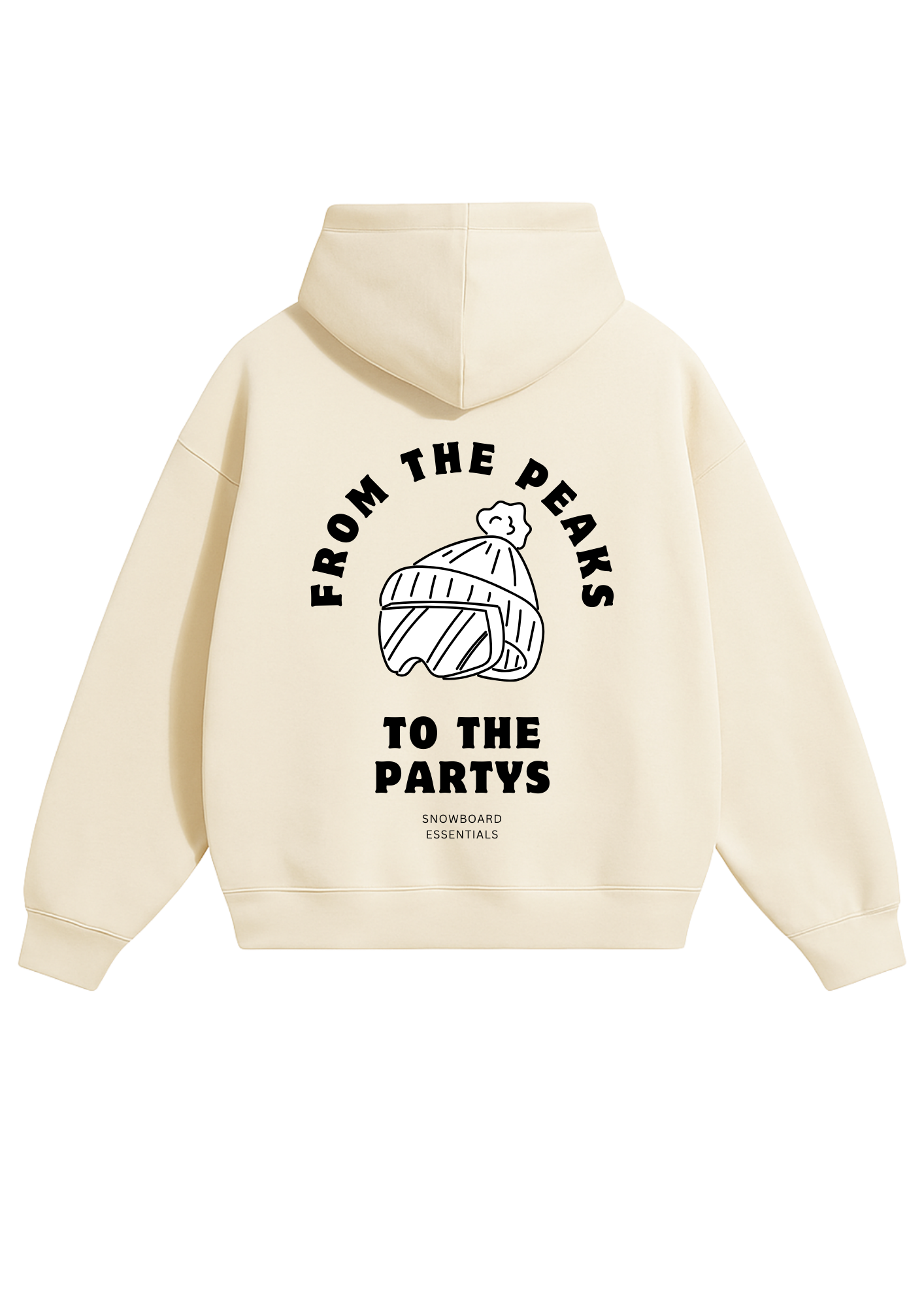 PEAKS TO PARTYS - Oversized Hoodie